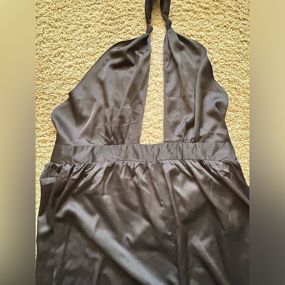 Grey silky feel jumpsuit - Picture 4 of 10